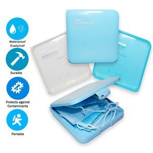 Portable Mask Carrying Case - Hard Case for Masks
